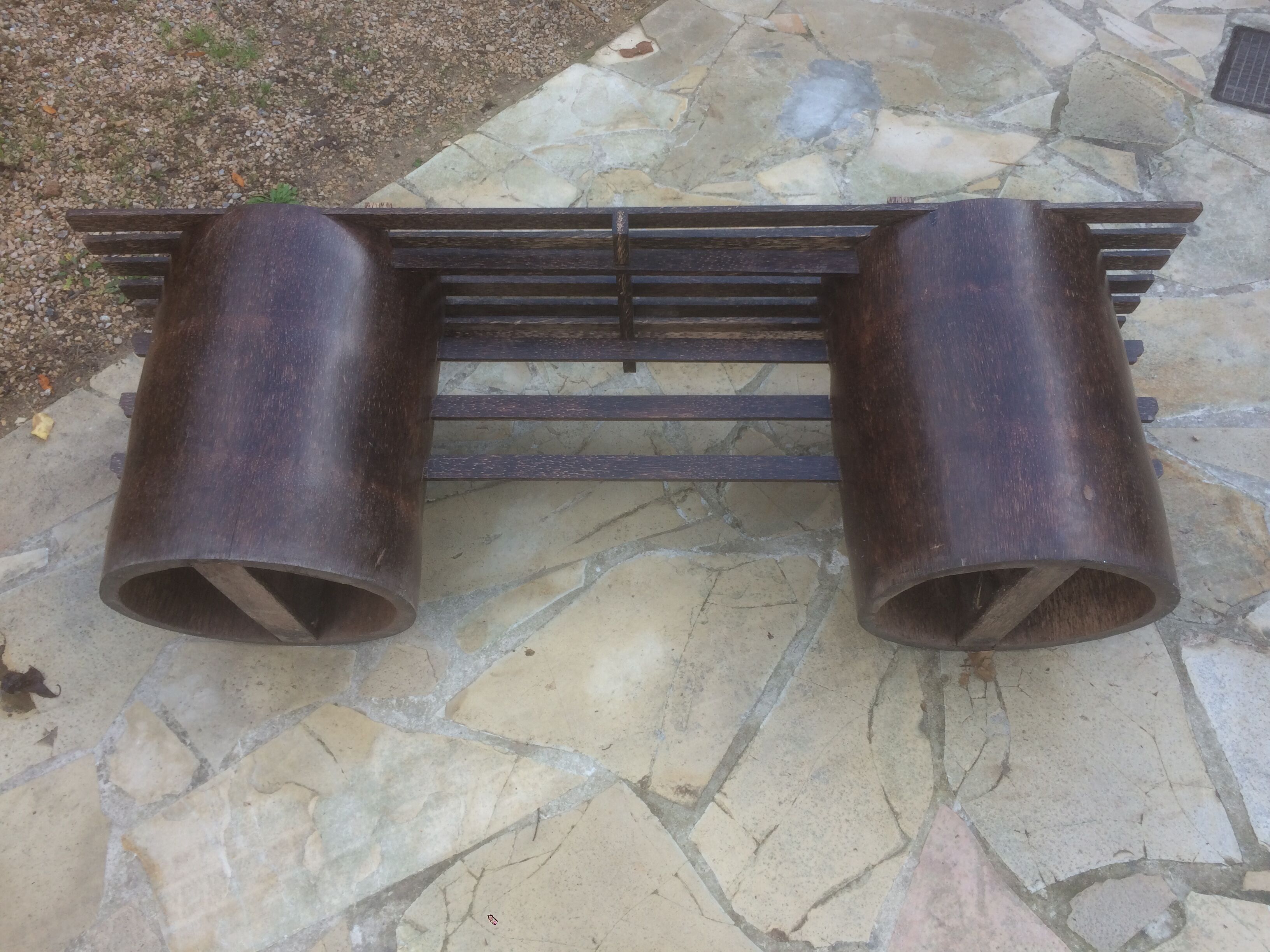 Banc bois de palmier