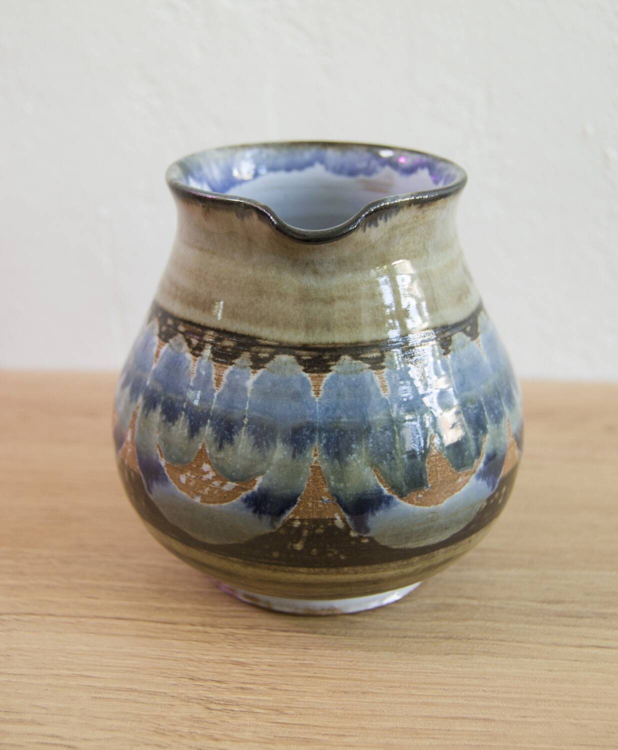 Roland Moreau Ceramic Pitcher – Tourrettes-sur-Loup, 1980s