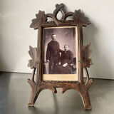 Frame in carved wood