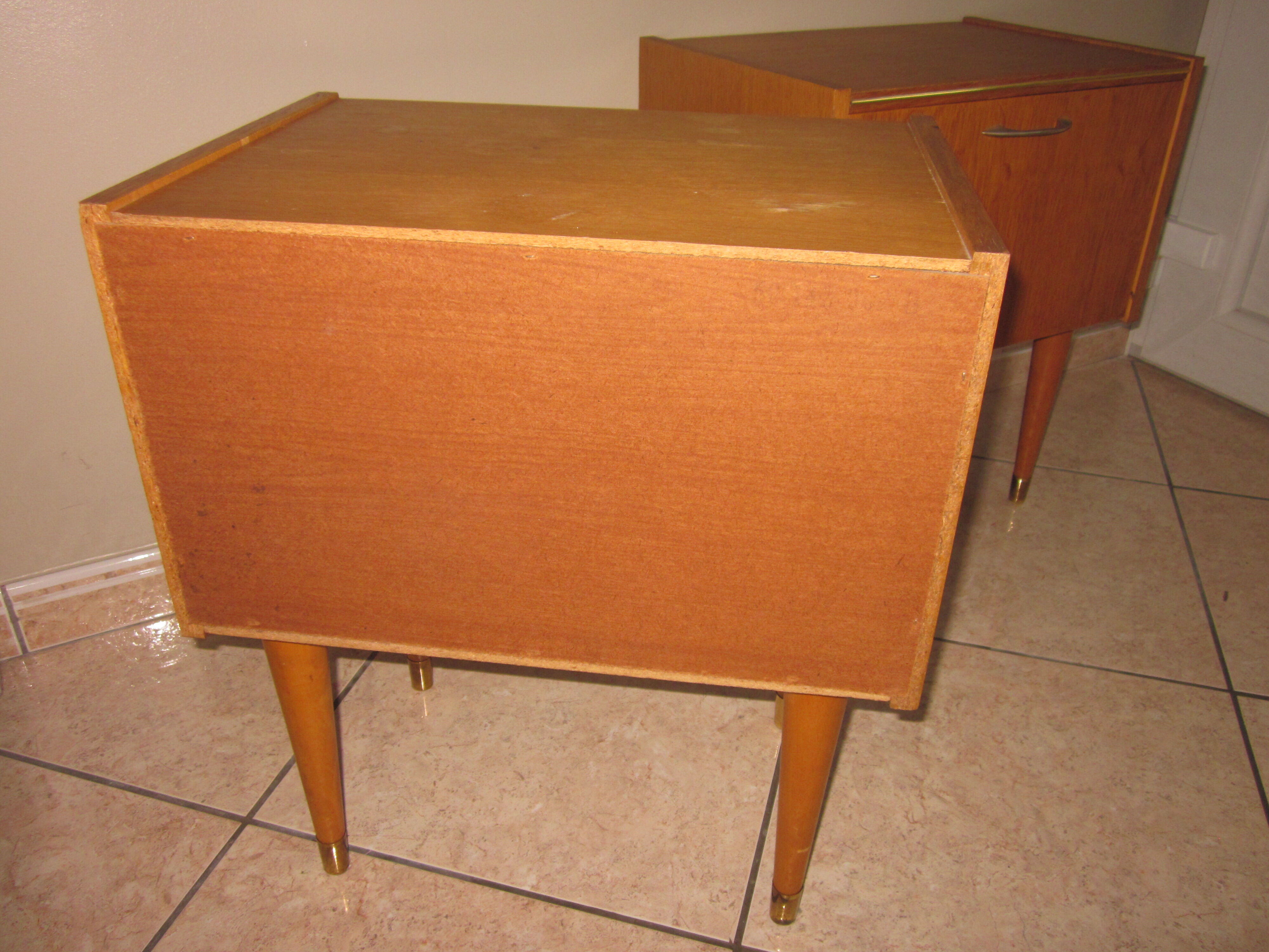 Paire de chevet vintage