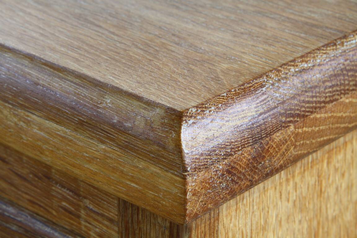 Vintage Danish 1967 Highboy 6 Drawer Dresser in Oak