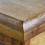 Vintage Danish 1967 Highboy 6 Drawer Dresser in Oak