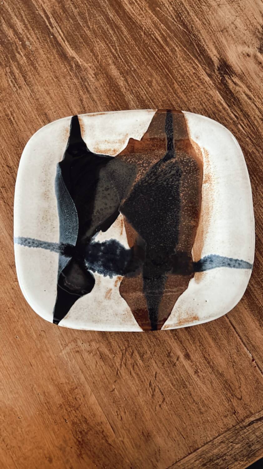 Jacques pouchain dish unique piece