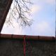 Bamboo mirror early XXth 86x65cm