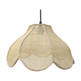 Rattan flower hanging