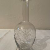 Engraved carafe