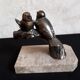 Book clamts in regulation and marble signed Balles art déco