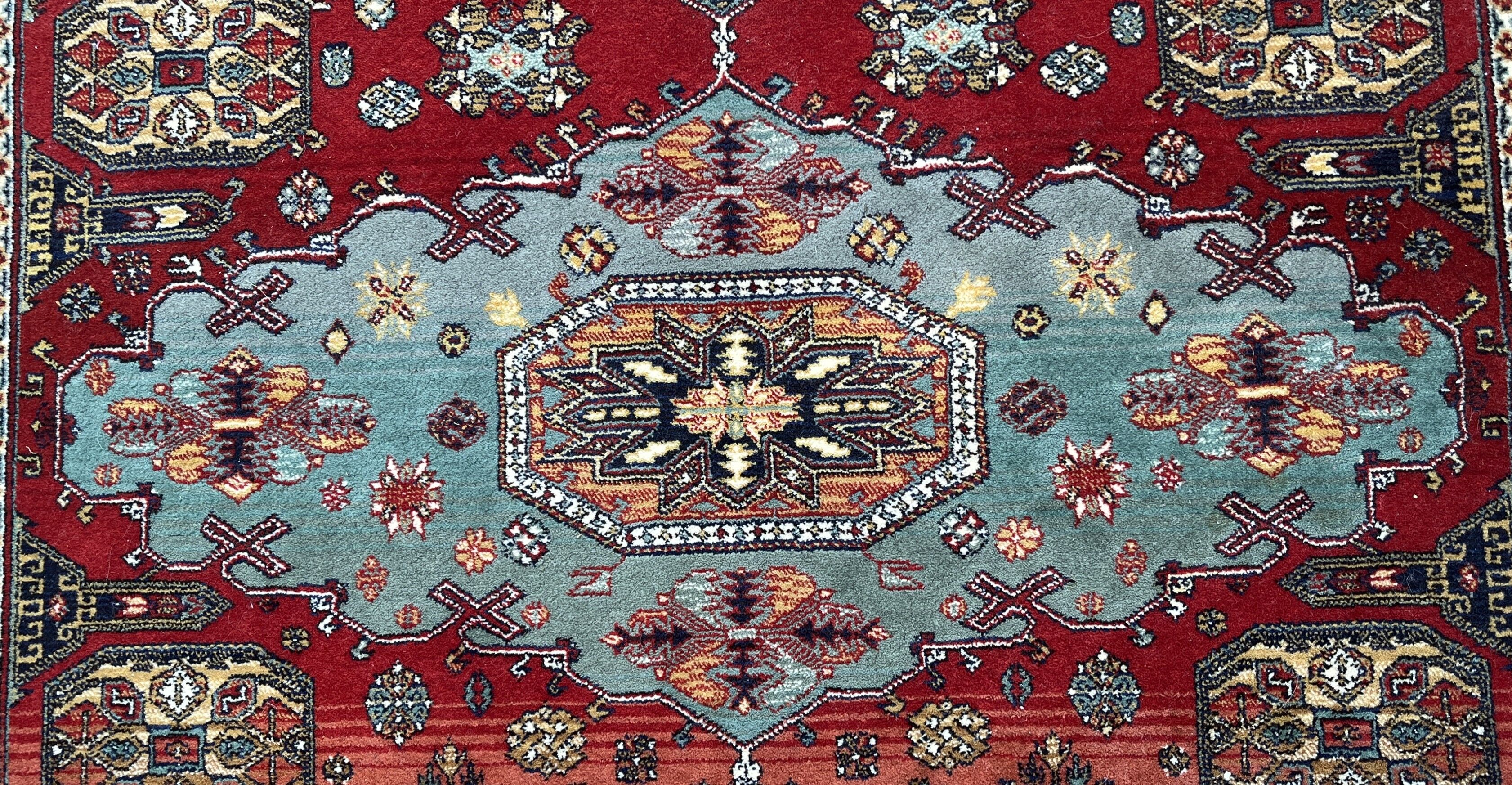 Talish carpet Caucasus pure virgin wool 20th century
