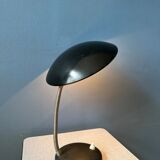 Black metal desk lamp
