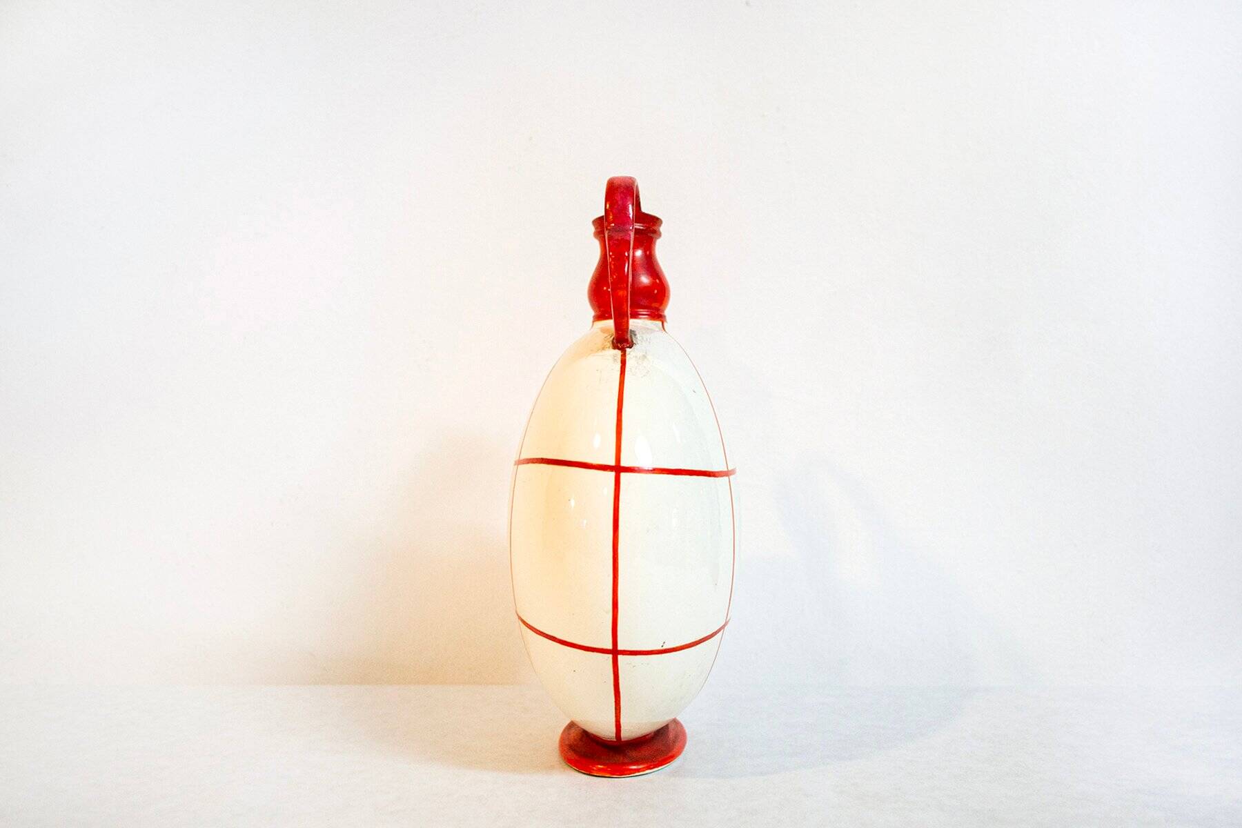 Monza 83 vase by Guido Androvitz for Società Italiana Ceramica Laveno, 1920s