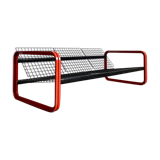 Canapé 3 places 'Quadra' design by Gigante Zambusi Boccato pour Seccose, Italie années 1980