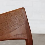 Vintage Teak Stuhl Danish Mid Century Kjærnulf Design 60er