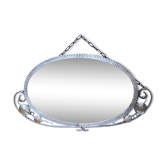 Miroir art nouveau en fer forgé