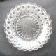 Underwear of decanter or bottle, crystal with diamond points signed BACCARAT