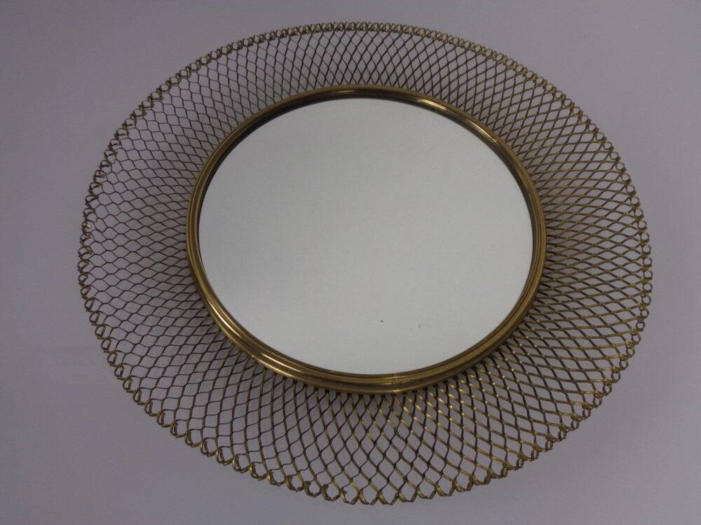 Brass Mirrors, 1960s, Set of 2