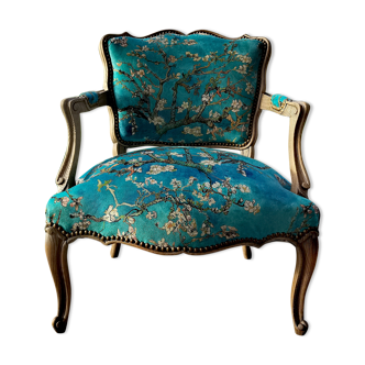 Cabriolet armchair "Amandine"