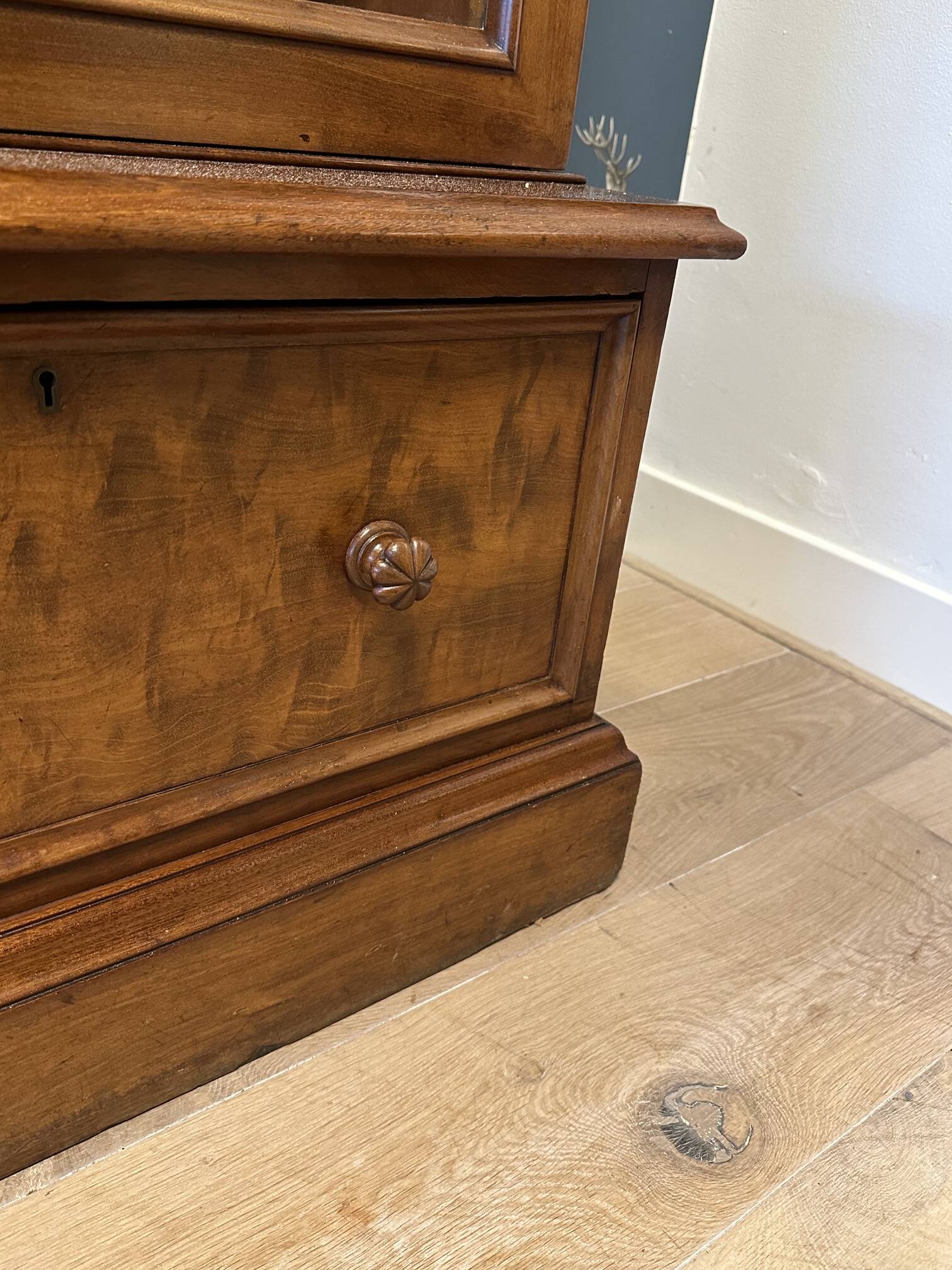 Large three door bookcase