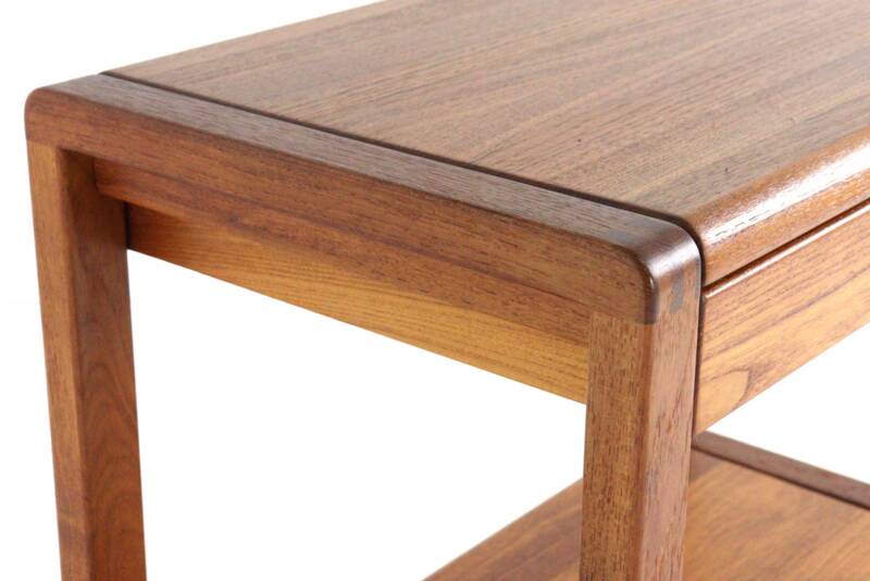 Teak trolley with drawer 'Grove' - danish design in teak