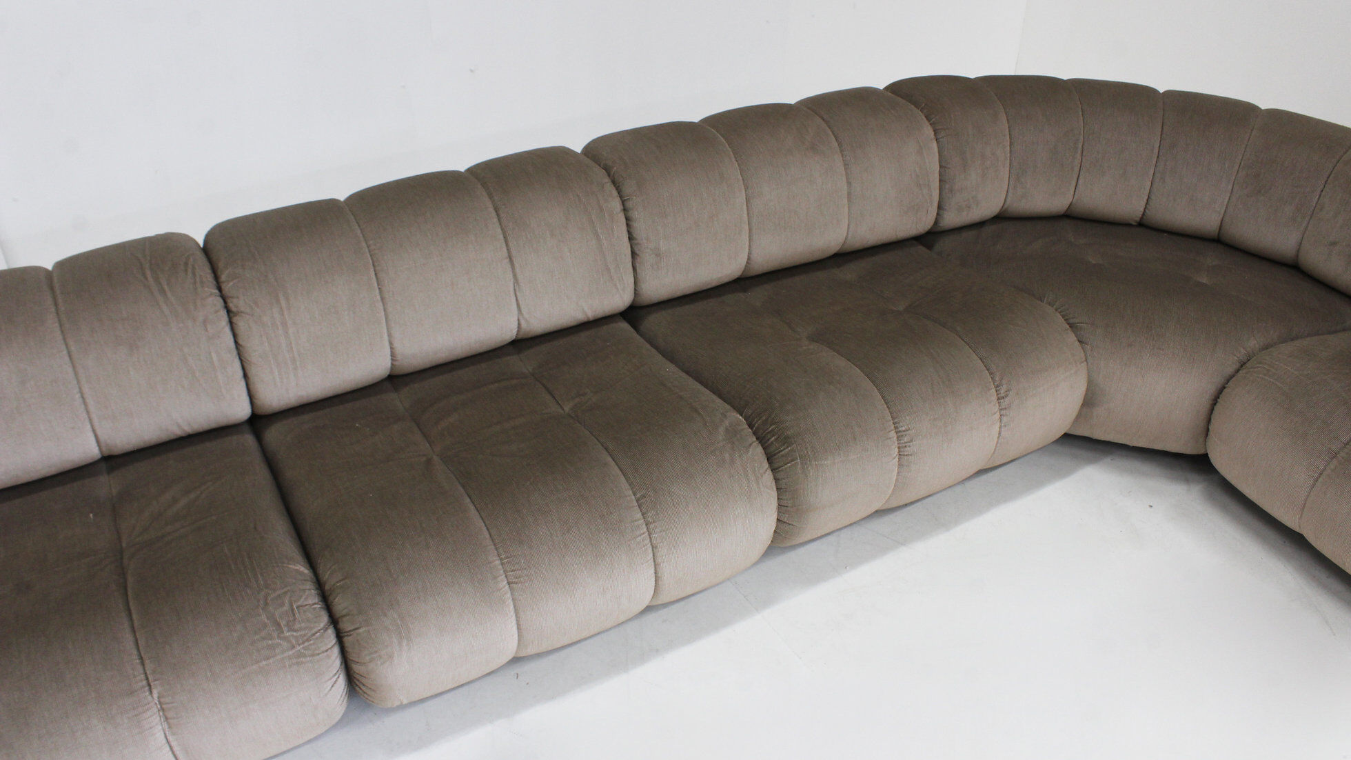 Vintage Italian Giuseppe Munari modular sofa, Italy, 1970s