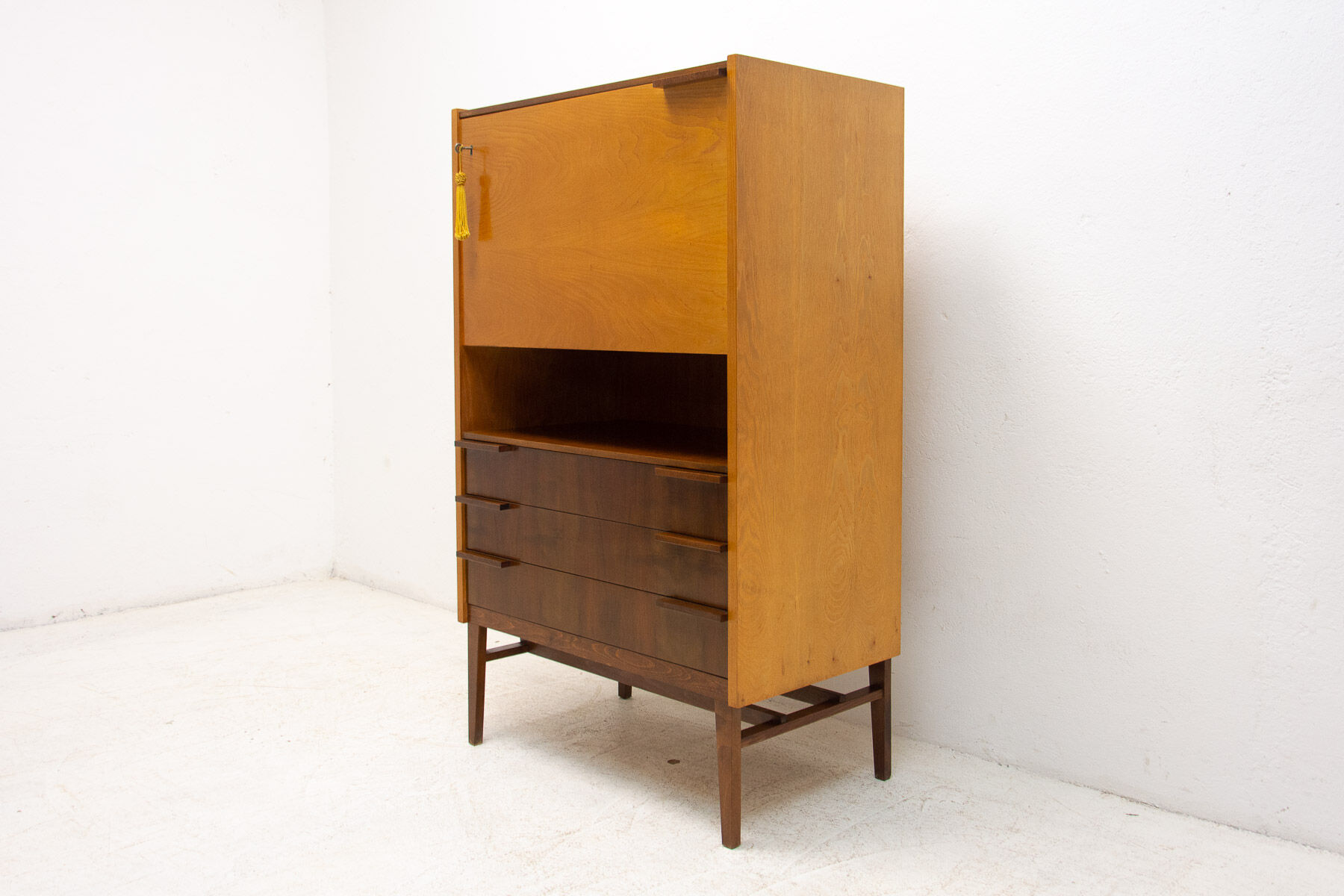 Vintage bar cabinet by František Mezulánik, 1970´s, Czechoslovakia