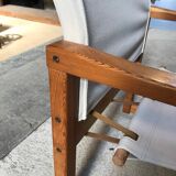 Vintage armchair by Karin Mobring from the 70s, new fabric and straps