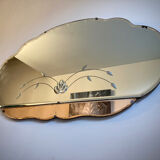 Miroir biseauté art-déco