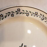 Plate decoration wreath