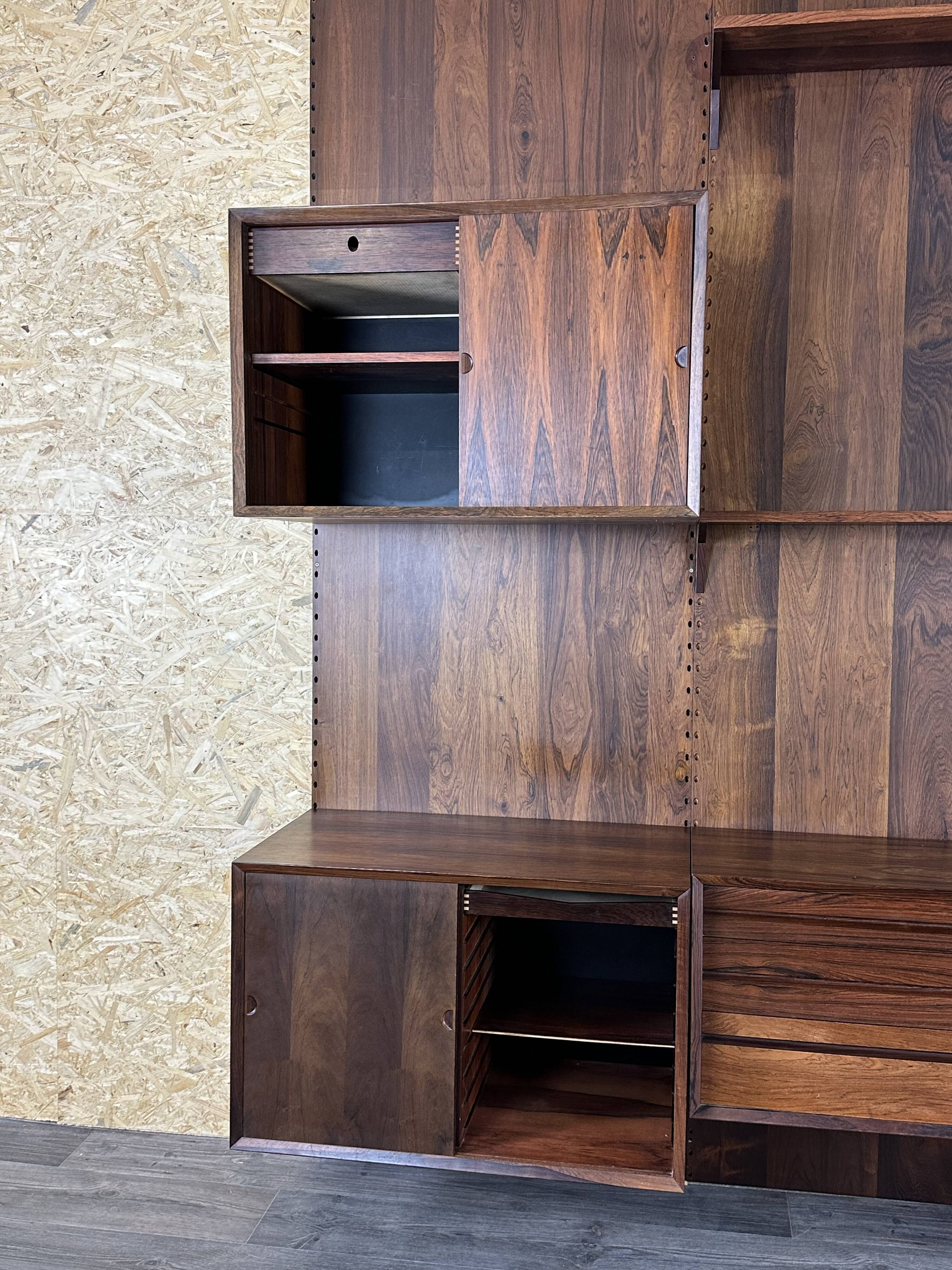 1960s 1970s Rio Rosewood Shelving System by Poul Cadovius for Cado Denmark