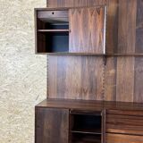 1960s 1970s Rio Rosewood Shelving System by Poul Cadovius for Cado Denmark