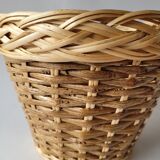 Wicker pot cover