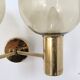 Pair of wall lamp by Hans-Agne Jakobsson for Markaryd, Sweden