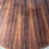 Danish dining table in rosewood.
