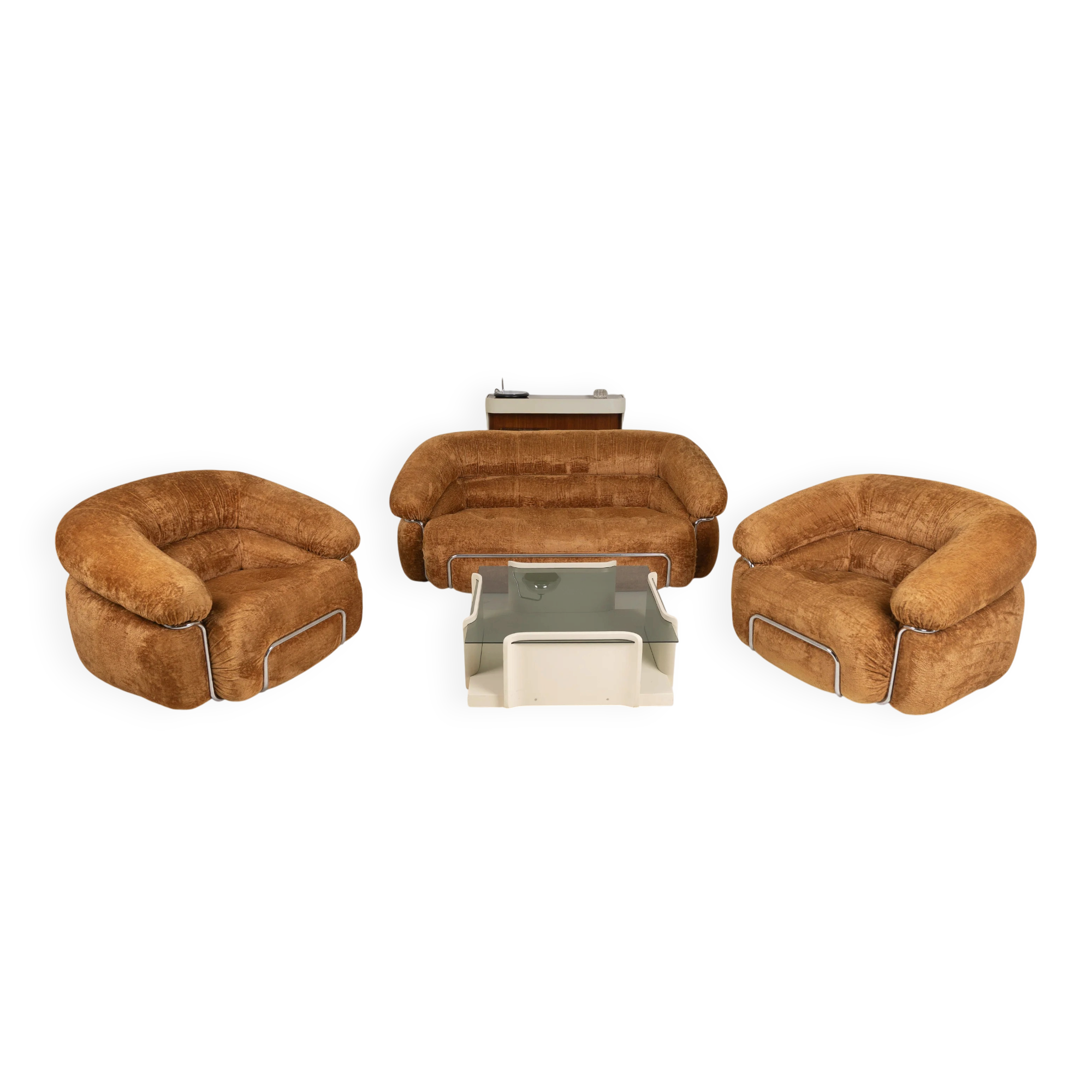 Italian Lounge Set, 1970s