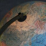 Vintage Danish Illuminated Glass Globe, 90s