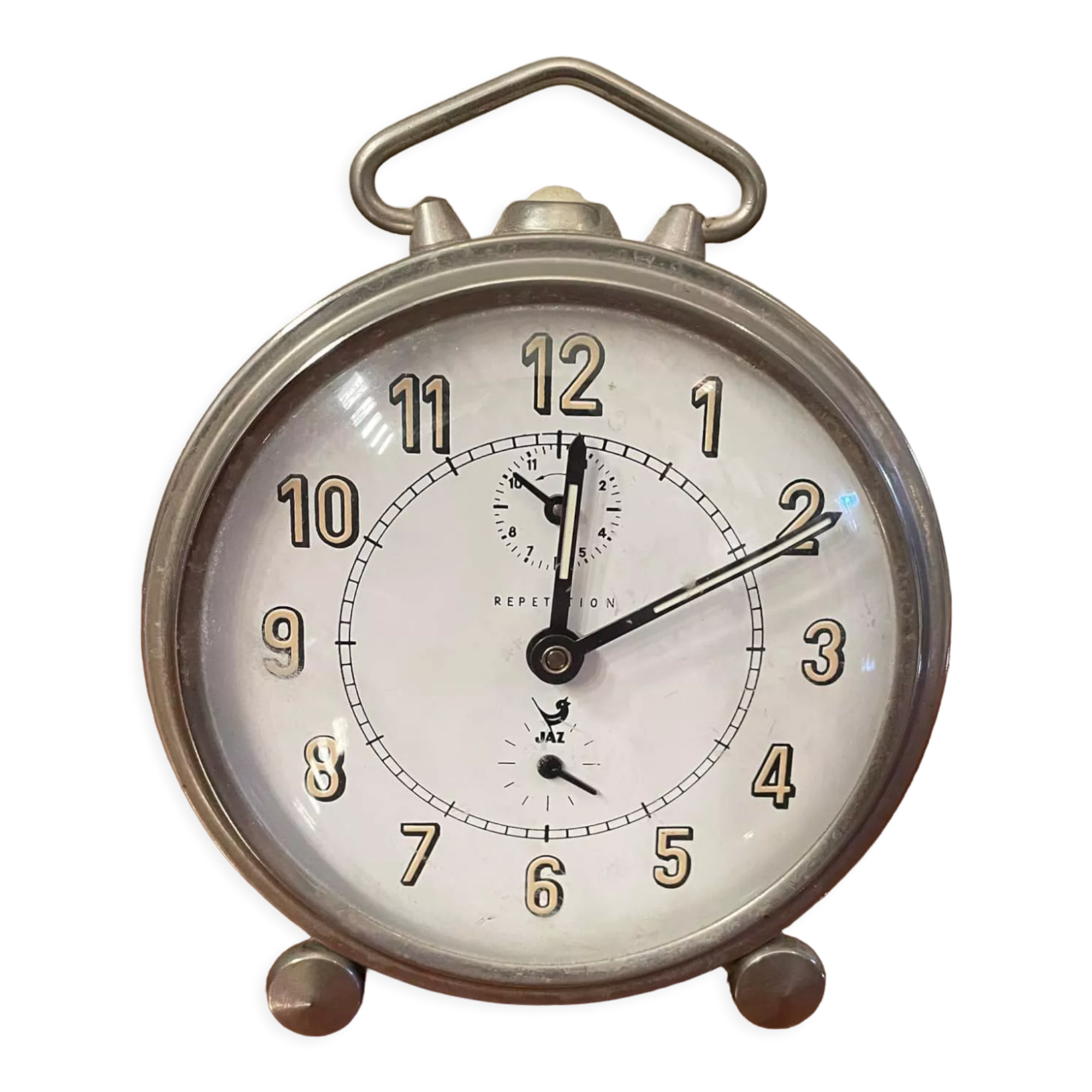 Vintage mechanical alarm clock JAZ
