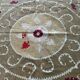 Vintage hand-embroidered tablecloth 154x160 cm