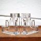 Pair of Wilber Elm Pristine Table Architecture candle holders, MMA Metropolitan Museum of Art