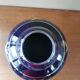 Midnight blue ceramic art deco vase
