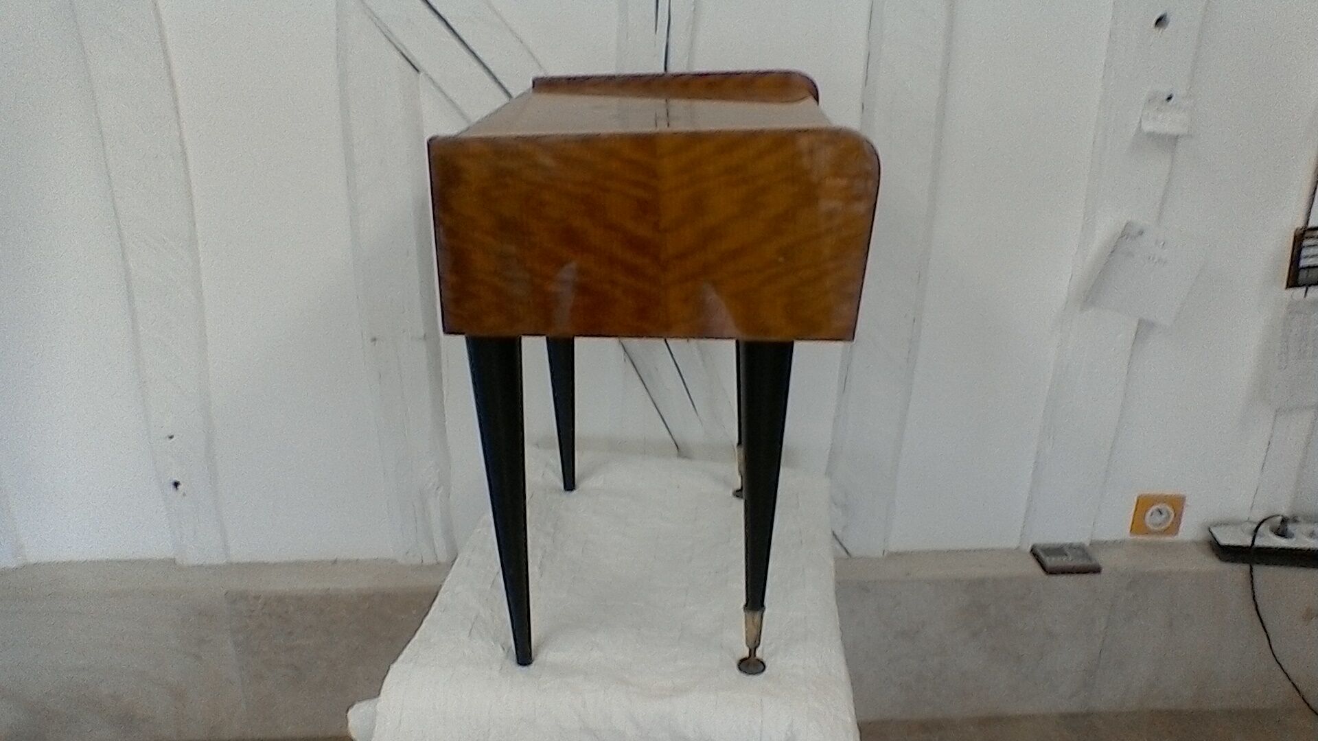 vintage end table or nightstand.