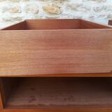Low teak sideboard