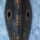 Set of 5 vintage African masks
