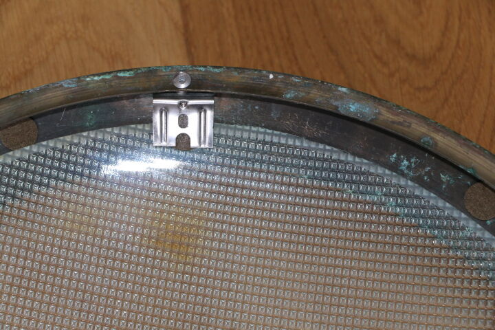 1960 brass and glass ceiling