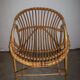 Rattan armchair