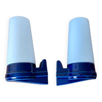 Sigvard Bernadotte bathroom wall lights for Ifö 1960s vintage
