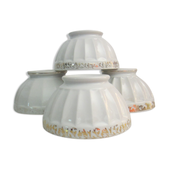 Lot de 4 bols de diverses manufactures françaises