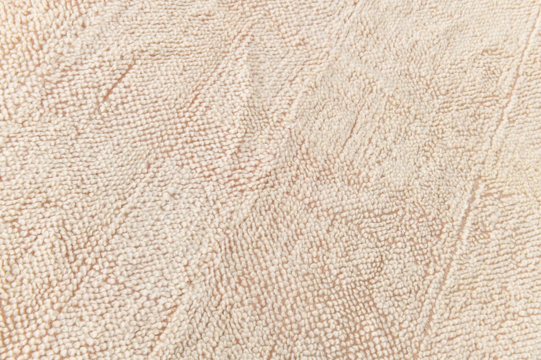 8x10 Peach Orange Handmade Wool Vintage Rug, 250x304Cm SK 34929