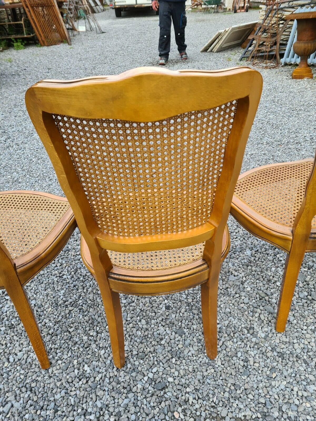Louis XV beech chairs