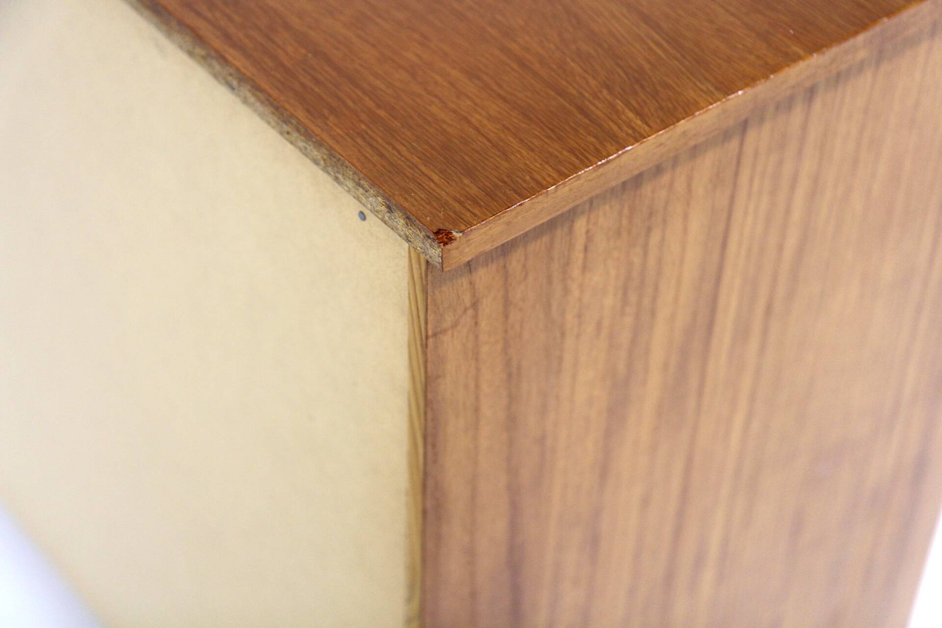 Scandinavian teak chest of drawers, Sweden, 1950