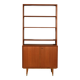 Scandinavian teak bookcase with cabinet, 1950s–1960s