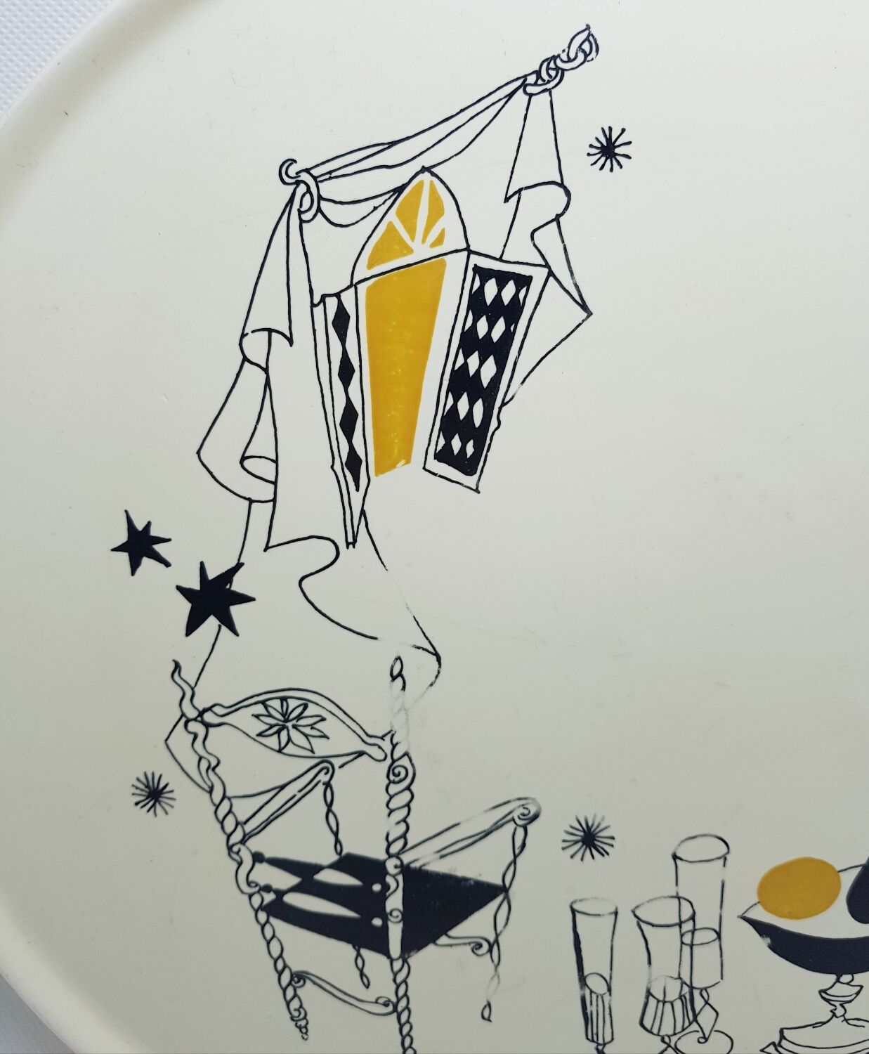 Salins Caprice cake plate